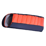 Maxbell Lightweight 4 Season Camping Hiking Envelope Sleeping Bag with Hood Red