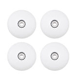 Maxbell 4pcs PU Magnetic Light Up Skates Wheels for Roller Inline Skates 76mm Red