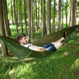 Maxbell Camping Hammock with Mosquito Net for Outdoor Hiking Travel Backyard  ArmyGreen