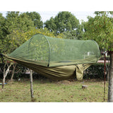 Maxbell Camping Hammock with Mosquito Net for Outdoor Hiking Travel Backyard  ArmyGreen