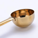 Maxbell 2-in-1 Stainless Steel Coffee Spoon with Food Storage Sealing Bag Clip