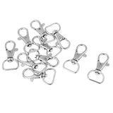 Maxbell 10Pcs Swivel Clasps Lanyard Snap Hook Lobster Claw Clasp Jewelry Findings 10mm