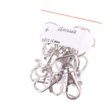 Maxbell 10Pcs Swivel Clasps Lanyard Snap Hook Lobster Claw Clasp Jewelry Findings 16mm