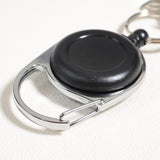 Maxbell 2Pcs Heavy Duty Retractable Key Holder with Retractable Nylon Secures Keys