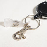 Maxbell 2Pcs Heavy Duty Retractable Key Holder with Retractable Nylon Secures Keys
