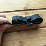 Maxbell Quick-Slip Keeper Buckle Webbing Ending Clip for Bag Adjusting Strap 48mm