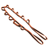 Maxbell 22KN Safety Rock Climbing Yoga Swing Hammock Nylon Daisy Chain Orange 110cm