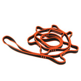 Maxbell 22KN Safety Rock Climbing Yoga Swing Hammock Nylon Daisy Chain Orange 110cm