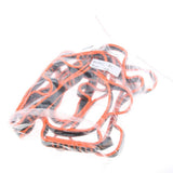 Maxbell 22KN Safety Rock Climbing Yoga Swing Hammock Nylon Daisy Chain Orange 150cm