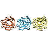 Maxbell 22KN Safety Rock Climbing Yoga Swing Hammock Nylon Daisy Chain Orange 150cm