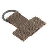Maxbell Tactical Key Ring Holder Nylon Gear Keeper Pouch for Molle Bags  Khaki