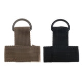 Maxbell Tactical Key Ring Holder Nylon Gear Keeper Pouch for Molle Bags  Khaki