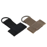 Maxbell Tactical Key Ring Holder Nylon Gear Keeper Pouch for Molle Bags  Khaki