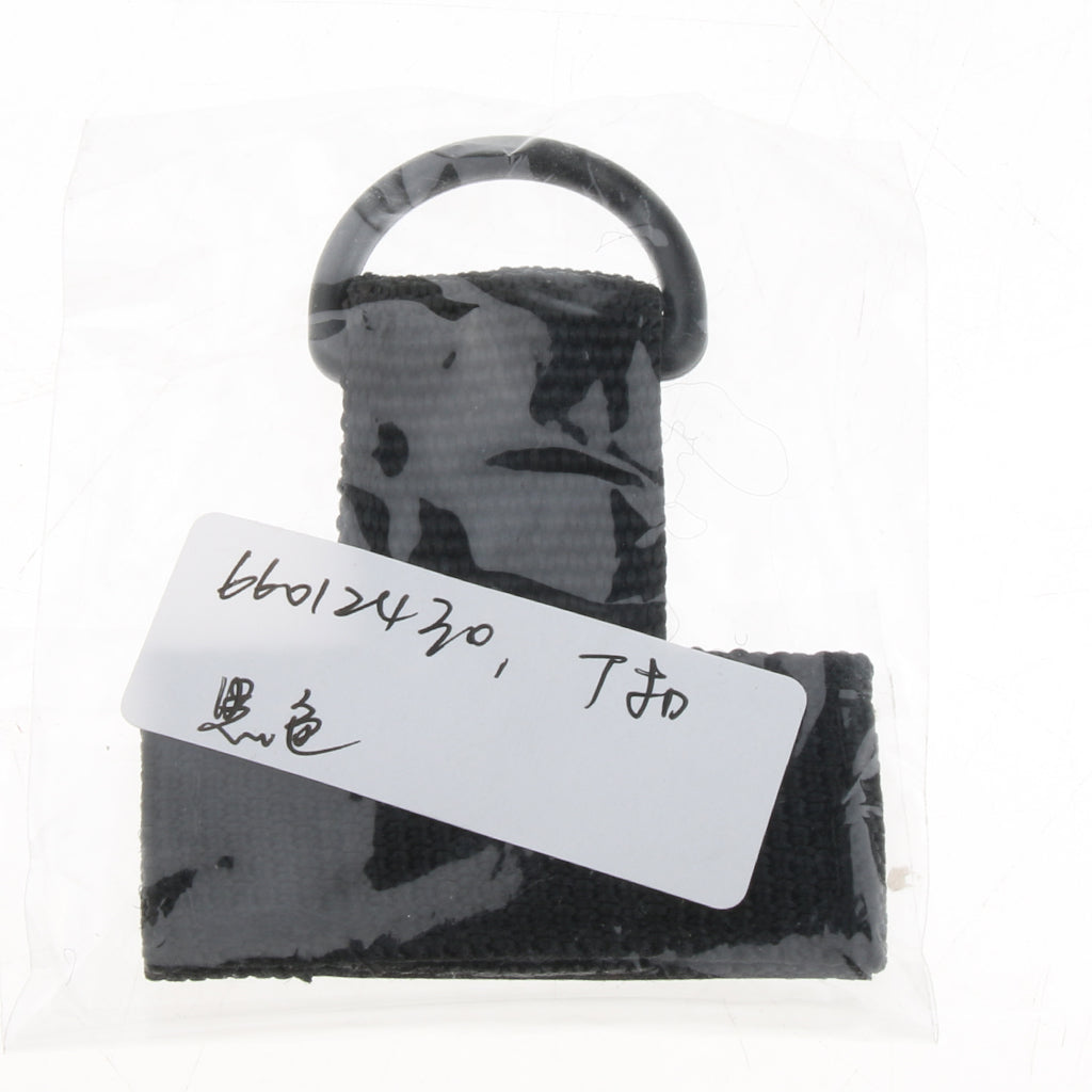 Maxbell Tactical Key Ring Holder Nylon Gear Keeper Pouch for Molle Bags  Black