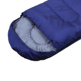 Maxbell 3 SeasonWaterproof Envelope Sleeping Bag with Compression Sack 0.7kg-Navy