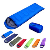 Maxbell 3 SeasonWaterproof Envelope Sleeping Bag with Compression Sack 0.7kg-Navy
