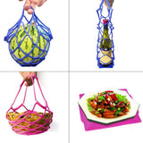 Maxbell Coffee Cup Place Mat Hot Pot Holder Insulated Trivet Mat Carry Basket Bag Blue