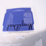 Maxbell Coffee Cup Place Mat Hot Pot Holder Insulated Trivet Mat Carry Basket Bag Blue