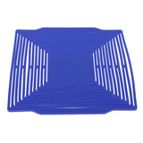 Maxbell Coffee Cup Place Mat Hot Pot Holder Insulated Trivet Mat Carry Basket Bag Blue