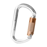Maxbell 25KN Twist Gate Auto Locking Carabiner for Climbing Caving Rappelling Rescue