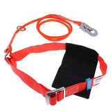 Maxbell Rock Climbing Protection Harness Belt Safe Strap Landyard 5m medium hook