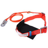 Maxbell Rock Climbing Protection Harness Belt Safe Strap Landyard 5m medium hook
