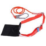Maxbell Rock Climbing Protection Harness Belt Safe Strap Landyard 1.6m big hook