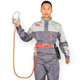 Maxbell Rock Climbing Protection Harness Belt Safe Strap Landyard 1.6m big hook