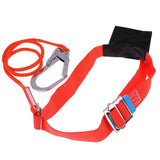 Maxbell Rock Climbing Protection Harness Belt Safe Strap Landyard 1.6m big hook