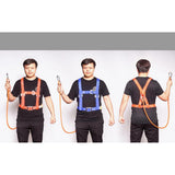 Maxbell Rock Climbing Fall Protection Shock Absorb Lanyard Rope 1.6m S