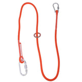 Maxbell Rock Climbing Fall Protection Shock Absorb Lanyard Rope 1.6m S