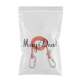 Maxbell Rock Climbing Fall Protection Shock Absorb Lanyard Rope 1.6m S