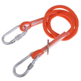 Maxbell Rock Climbing Fall Protection Shock Absorb Lanyard Rope 1.6m S