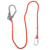 Maxbell Rock Climbing Fall Protection Shock Absorb Lanyard Rope 3m L