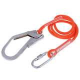 Maxbell Rock Climbing Fall Protection Shock Absorb Lanyard Rope 3m L