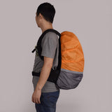Maxbell Waterproof Dust Rain Cover Travel Hiking Backpack Camping Rucksack Bag S Orange