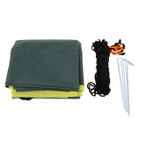 Maxbell Camping Trail Tent Mat Hiking Shelter Outdoor Awning Rain Fly Groundsheet S Green