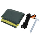 Maxbell Camping Trail Tent Mat Hiking Shelter Outdoor Awning Rain Fly Groundsheet S Green
