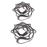 Maxbell 22KN Rock Tree Climbing Areial Yoga Daisy Chain Downhill 12Loop Sling Strap 150cm
