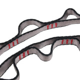Maxbell 22KN Rock Tree Climbing Areial Yoga Daisy Chain Downhill 12Loop Sling Strap 180cm