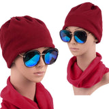 Maxbell Tube Scarf Bandana Head Mask Cap Neck Gaiter Snood Headwear Beanie Red