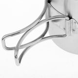 Maxbell 2pcs/set Stainless Steel Folding Camping Hiking Pot Stockpots With Carry Bag