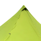 Maxbell Lightweight Camping Hiking Pyramid Tent Trekking Pole Net Canopy Green