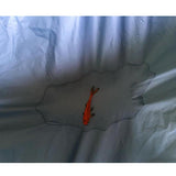 Maxbell Lightweight Camping Hiking Pyramid Tent Trekking Pole Net Canopy Gray White