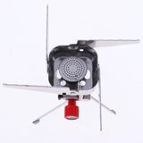 Maxbell Stainless Steel Mini Outdoor Camping Stove Gas Stoves with Piezo Ignition