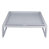 Maxbell Portable Folding Picnic Camping Desk Laptop Table Lazy Bed Desk gray
