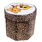 Maxbell Folding Ottoman Stool Storage Box Room Footstool Camping Chair Fishing Seat Spot