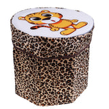 Maxbell Folding Ottoman Stool Storage Box Room Footstool Camping Chair Fishing Seat Spot