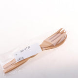 Maxbell Outdoor Wood Spoon Fork Set Camping Hiking Dinner Lunch Cutlery Tableware S