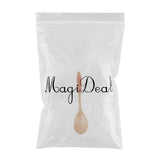 Maxbell Exquisite Creative Wooden Spoon Fork Travel Lunch Flatware Khaki Spoon